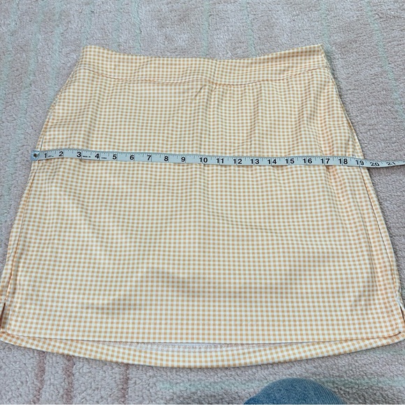 NWT Greg Norman Gingham Checkered Skort Golf Pickleball Skort Size Medium - Picture 7 of 12